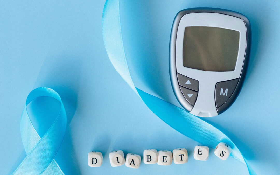 Diabetes ribbon and monitor