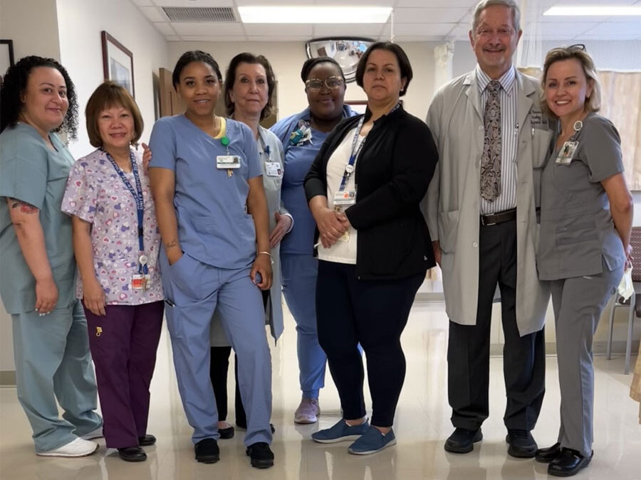 Oncology team at Weiss