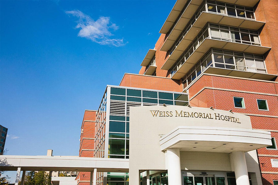 The Chicago Center for Orthopedics at Weiss Memorial Hospital is recognized for its quality-of-care