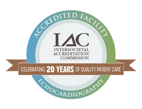 IAC Accreditation 20 year logo