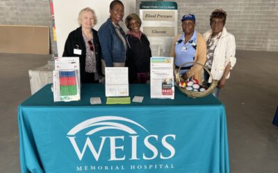 Weiss at the Uptown Wellness Fair